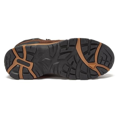 HI-TEC Yosemite WP Mid Waterproof Hiking Boots for Men, Lightweight Breathable Outdoor Trekking Shoes