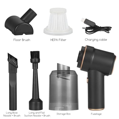 Bug Vacuum Catcher-Spider and Insect Catcher Traps for Home,Cordless Handheld Vacuum Cleaner Rechargeable Bug Catcher Strong Suction with Multifunctional Suction Nozzle for Cockroach Beetle Ant Bedbug