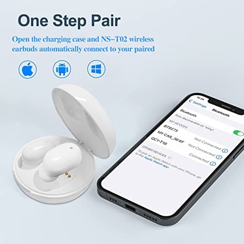 for Apple Earbuds Wired [Clear Call & No Noise], [MFi Certified] 3.5mm Headphones with Microphone Volume Control HiFi Stereo Ear Buds for iPhone/iPad/Kindle/Weather Radio/Airplane [2 Pack]