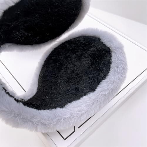 oliwex Ear Muffs for Winter, Behind-the-Head Ear Warmers, Lightweight Windproof for Men Women Running Commuting Outdoor