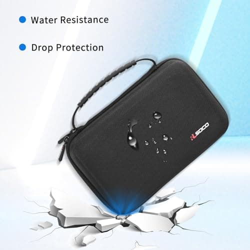 RLSOCO Computer Case for GMKtec M7/G3 Plus/M5 Plus/K8 Plus/M2 Pro & Beelink Mini SER5 Pro/EQR5/S13/EQ14/EQI12/EQR6/S13 PRO/S12 Pro & GEEKOM A6/Air12/A5/A8/IT13/IT12 Mini PC