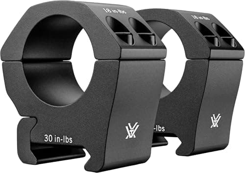 Vortex Triumph HD 3-9x40 Second Focal Plane, 1-inch Tube Riflescope Kit - Dead-Hold BDC (MOA) Reticle, 1" Hunter Rings - 0.90" Low Height, Neoprene Cover - Unlimited, Unconditional Warranty