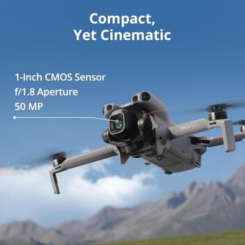 DJI Mini 5 Pro Fly More Combo Plus with DJI RC 2, Drone with 4K Video, 36 Mins Flight Time, 3 Batteries Bundle with 12 DJI NY Pouch, 1 year NYC Care Plan and more