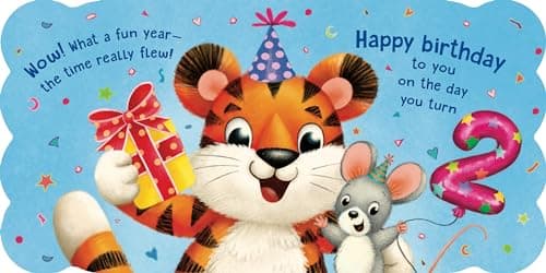 2nd Birthday Book for Boys & Girls – Look At You, You’re 2! | Cute Animal Rhymes Board Book for 2 Year Olds 163854283X