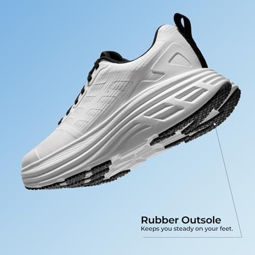 NORTIV 8 Women's Walking Shoes Cushion Running Tennis Shoes ActiveFloat Non-Slip Comfortable Breathable Workout Gym Sports Athletic Fashion Sneakers