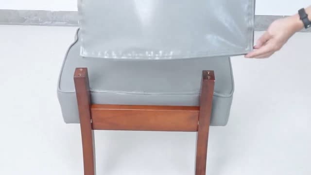 FAGAGA Accent Chair Set of 2 with Table, Living Room Chairs with Soft Seat and Armrests for Living Room Bedroom Reading Room Waiting Room, Grey (AC01)