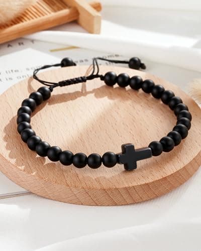 Tarsus Birthday Gifts for Men Teens, You are God's Gift to The World, 16th 18th 21st Birthday Cross Bracelet for Son Grandson Brother