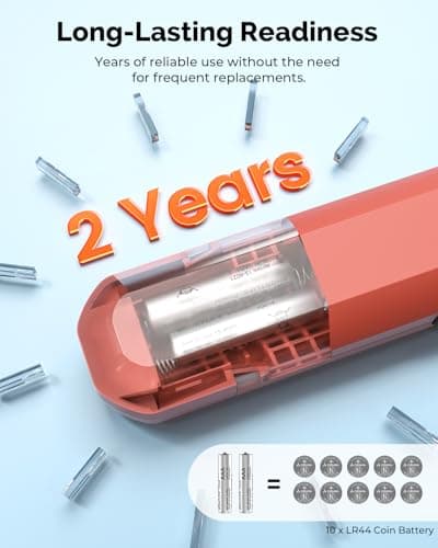 ETENWOLF T300 Digital Tire Pressure Gauge 3-200 PSI, Industrial Tire Gauge Calibrated to ANSI B40.7 Grade 2A(Plus-Minus 0.5%), Replaceable AAA Batteries (Vivid Orange)