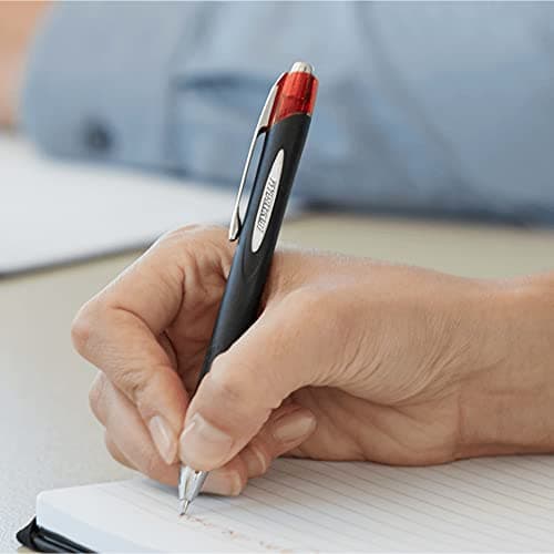Uniball Jetstream RT 12 Pack, 1.0mm Bold Black, Wirecutter Best Pen, School Pens, Ballpoint Ink Pens - School Supplies, Ballpoint Pen, Colored Pens, Smooth Writing Pens