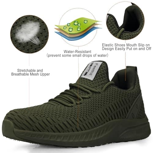 Feethit Women Tennis Running Shoes Walking Shoes Lightweight Casual Sneakers for Travel Gym Work Woman Waitress Nurse