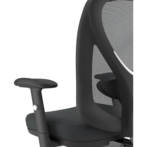Staples Carder Ergonomic Task Chair, Mesh, Ergonomic, Lumbar Support, Adjustable Height, Black