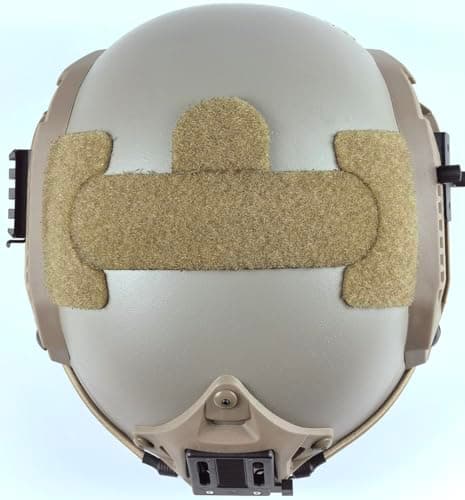 H World Shopping Adjustable Maritime 10 Level of Kevlar Fibre Protective Helmet Tan DE