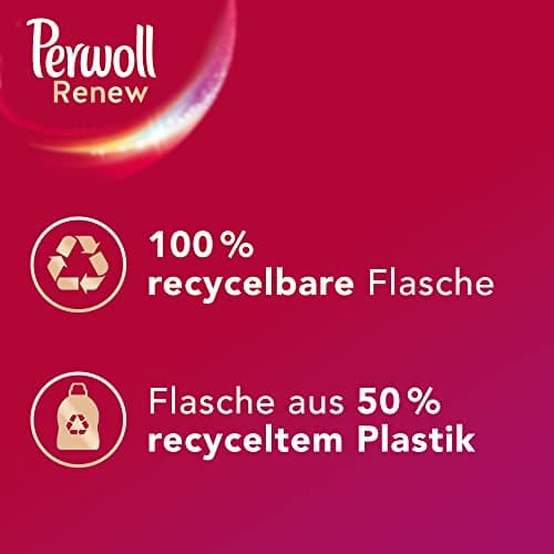 Perwoll Renew Color & Fiber - Liquid Detergent For Colors (1 x 25 Wash Loads)