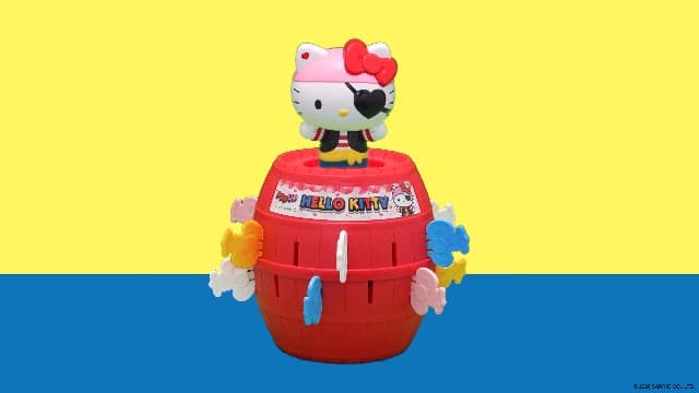 Officially Licensed Sanrio Hello Kitty Game, Easy to Play Preschool Games, Family Game Night, Hello Kitty Toys, Ages 4 Years+ TOMY Pop Up Hello Kitty Game - Family Action Game - 2-4 Players B0G13D3Z99