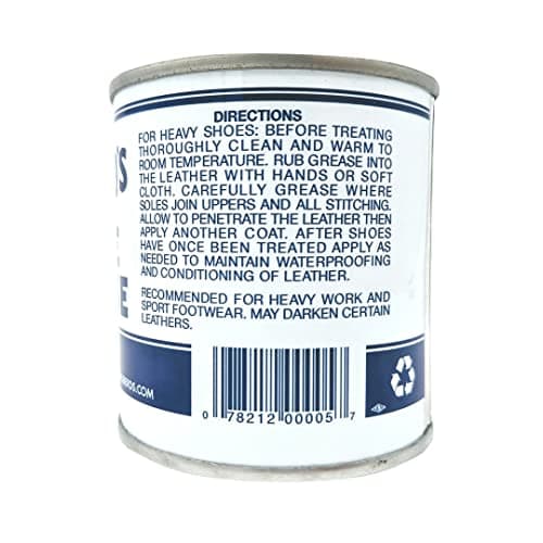 Huberd Shoe Grease Co. Huberd’s Shoe Grease (7.5oz) - Leather Conditioner and waterproofer Since 1921. Waterproofs, softens and Conditions Boots, Shoes, Bags, Belts, Jackets, car Seats, Gloves, Furniture, Saddles and tack.