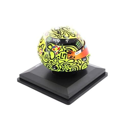HTLNUZD 2025 1/5 Mcl39#4 Mini Helmet for BritainGP F1 Norris Champion Racing Helmet Model Ornament Customized Gift for Adults