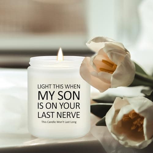 Mothers Day Gifts for Daughter in Law from Mother in Laws, Lavender Scented Soy Candle Daughter in Law Gifts, Christmas Wedding Birthday Gifts Candle B0DB8CL6PP