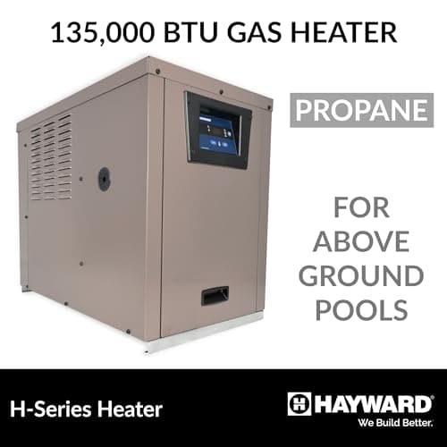 Hayward W3H135FDP H-Series Pool Heater, Beige