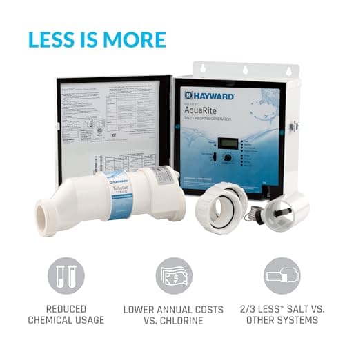 Hayward W3AQR15 AquaRite Salt Chlorination System for In-Ground Pools up to 40,000 Gallons