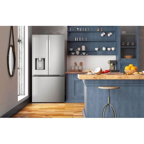LG LF25H6330S 24.5 cu ft French Door Refrigerator – External Water & Ice Dispenser, White