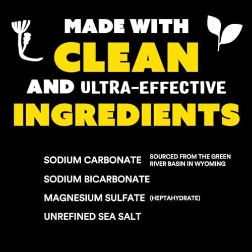 Molly's Suds Original Laundry Detergent Powder | Clean Laundry Detergent Powder for Sensitive Skin | Simple, Effective Ingredients, Stain Fighting | 120 Loads (Unscented)