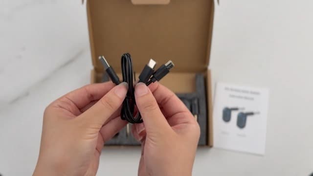 INGPARTNER A14 Wireless Guitar System 2.4GHz 2 Modes, Thumb-Size, 90° Rotatable, 100ft Range, Wireless Guitar Transmitter Receiver Plug & Play for Guitar, Bass, Violin, Keyboard - Black (1TX + 1RX)