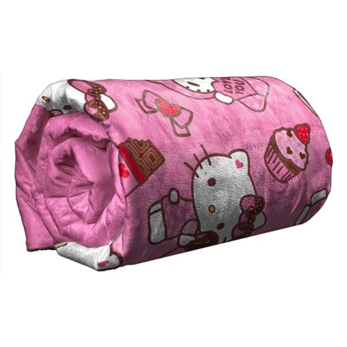 Northwest Hello Kitty Silk Touch Throw Blanket, 50" x 70", Love You Much