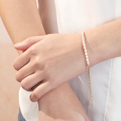 Tarsus Artificial Pearl Bracelet for Women, Mom/Mother-in-Law/Nana/Aunt/Grandma, Birthday Christmas Mothers Day Wedding Day