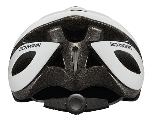Schwinn Thrasher Helmet for Adults, Size 58-62 cm for Riders Ages 14+, Microshell, Adjustable Dial & Straps, Interior Padding, Air Vents, Lighted or Unlit, Visor, Adult Bike Helmet