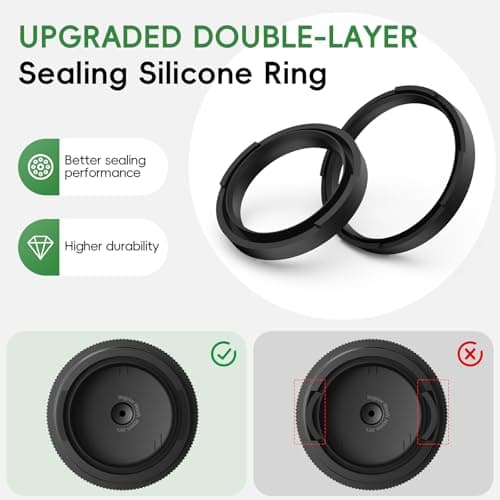 Mason Jar Vacuum Sealer Kit, Electric Sealer for Wide, Regular Mouth Mason Jars, Portable Vacuum Sealer for Jars, Birthday Gifts for Her, Gifts for Mom, Grandma