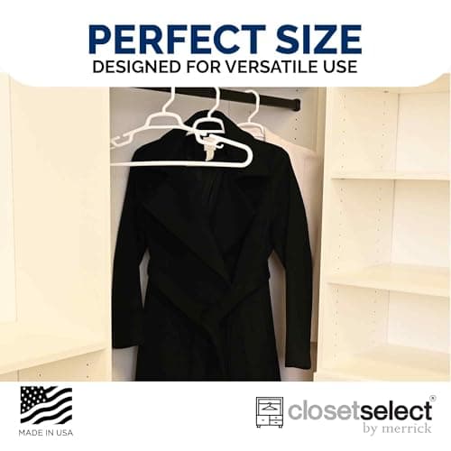 19" XL Plastic Hangers, Giant Heavy Duty Hanger, Merrick, XL Hanger, 36