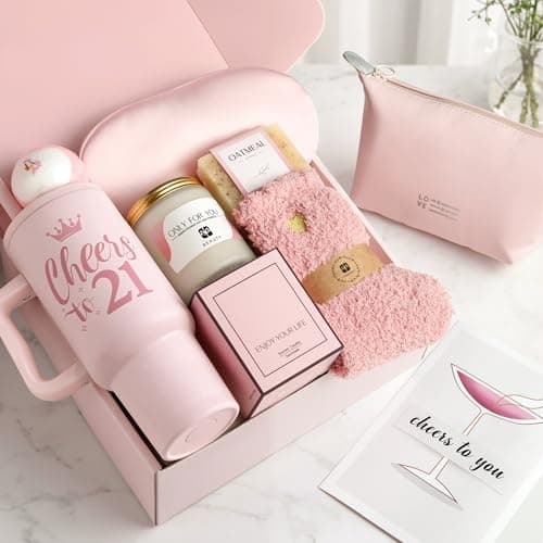 21st Birthday Gifts for Women - Gifts for 21 Year Old Female - 8 Pieces Best 21st Birthday Party Gift Ideas for Daughter,Niece,Granddaughter B0G2X8XTSV