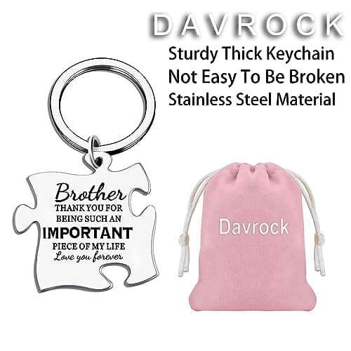 Gifts for Brother Adult Brother Keychain Gifts from Sister Big Brother Birthday Gifts For Brothers from Sisters Gift