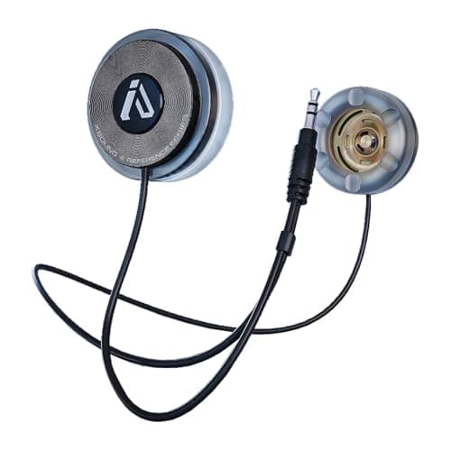 I A S U S High Def XSound 4 Helmet Speakers - Motorcycle Snowboard Helmet Speakers - Works with Most Comms with Earbud Ports – Includes Accessories for Install