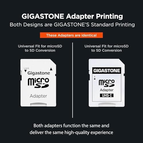 【5-Years Data Recovery】 GIGASTONE 128GB Micro SD Card, 4K Video Recording for GoPro, Action Camera, DJI, Drone, Nintendo-Switch, R/W up to 100/50 MB/s MicroSDXC Memory Card UHS-I U3 A2 V30
