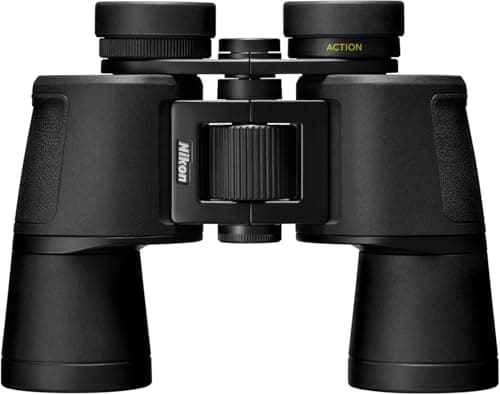 Nikon Action 8x42 Binocular | Multilayer-Coated Nikon Optics, Bright, Wide View, 8X Power, Turn-and-Slide Adjustable eyecups and Tripod-Ready Porro-Prism Design