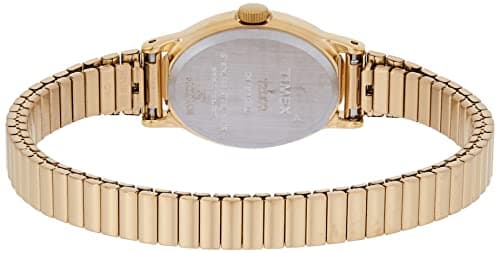 Timex Women's Cavatina Watch - TPearl Dial Gold-Tone Case