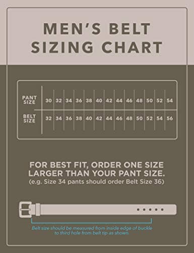 Timberland Men's Classic Leather Jean Belt