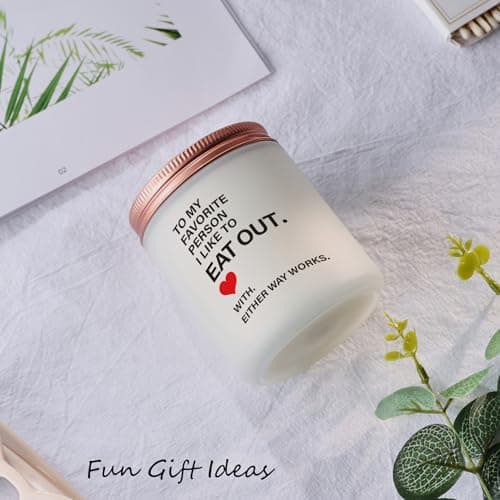 Funny Girlfriend Wife Gift, Gift for Her, Birthday Valentines Day Christmas Anniversary Present from Him, Boyfriend, Husband- 9oz Lavender Scented Candles B0F93WFHDN