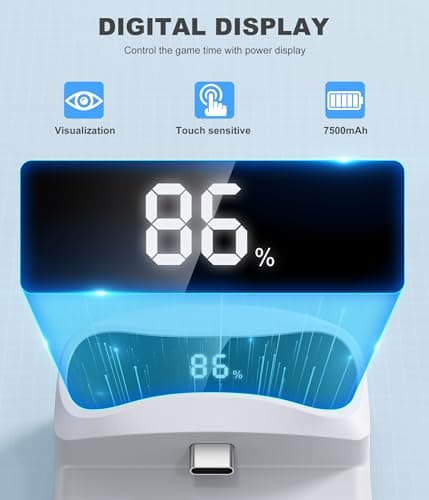 DXKK Battery Head Strap for Meta Quest 3/Quest 3s/Quest 2, VR Headset Strap with Soft Padding, Double Adjustment Dials Enhanced Comfort, Extra 3-4Hrs Playing Time