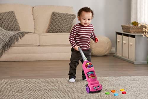 LeapFrog Pick Up and Count Vacuum, Pink B0876D759W