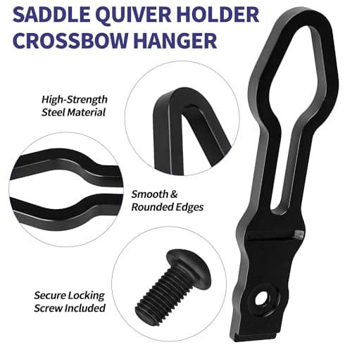 Saddle Quiver Holder Crossbow Hanger, Tree Hooker Compatible with All Ravin Crossbows Models(Except R18), Crossbow Holder for Tree Stand Fit for Ravin Accessories, Hunting Crossbow Accessories