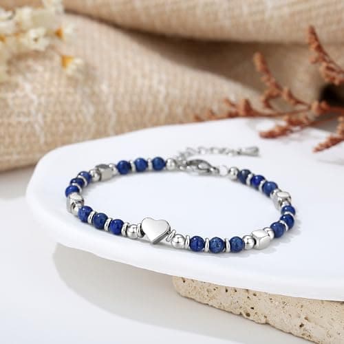 TONY & SANDY Tiny Beaded Bracelets for Women, Sometimes You Forget You're Awesome, Christmas Unique Gifts for Women, Mom, Daughter, Wife, Coworker, Best Friend, Bestie, Granddaughter B0DDX5BCX1