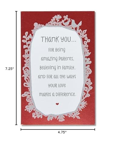 American Greetings Anniversary Card for Parents (Thank You)