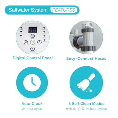 Intex Krystal Clear Saltwater System for Above-Ground Pools up to 15,000 Gallons