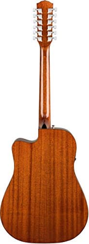 Fender CD-60SCE 12-string Dreadnought Acoustic Guitar, Natural