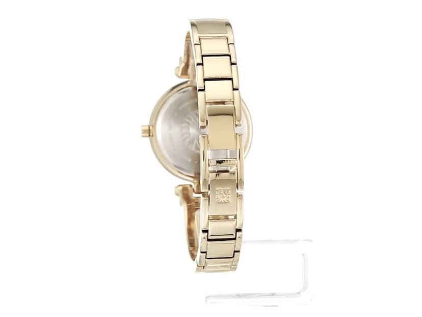 Anne Klein Women's Genuine Diamond Dial Bangle Watch