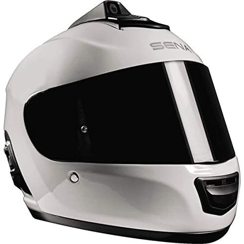 Sena MO-PRO-GW-M-01 Multi Momentum Pro Dual Bluetooth Camera Helmet Glossy White Md