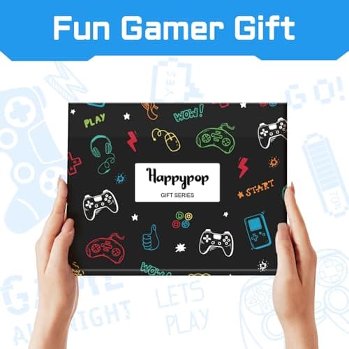 HAPPYPOP Gaming Gifts Teen Boys - Baseball Hockey Football Basketball Gaming Socks for Men