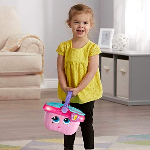 LeapFrog Shapes and Sharing Picnic Basket, Pink B07B7319TG